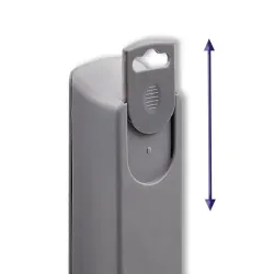 Listwa zasilająca Qoltec 6 gniazd | 1.8m | Szara | PartsPC.pl