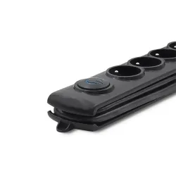 Listwa zasilająca antyprzepięciowa Qoltec | 6 gniazd | | PartsPC.pl