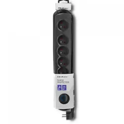 Listwa zasilająca antyprzepięciowa Qoltec | 6 gniazd | | PartsPC.pl