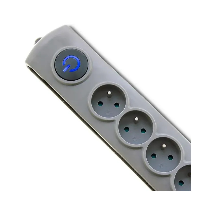 Listwa antyprzepięciowa Qoltec 6 gniazd | 5m | PartsPC.pl