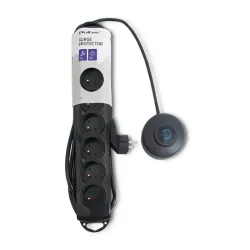 Listwa zasilająca antyprzepięciowa Qoltec z wyłącznikiem | PartsPC.pl