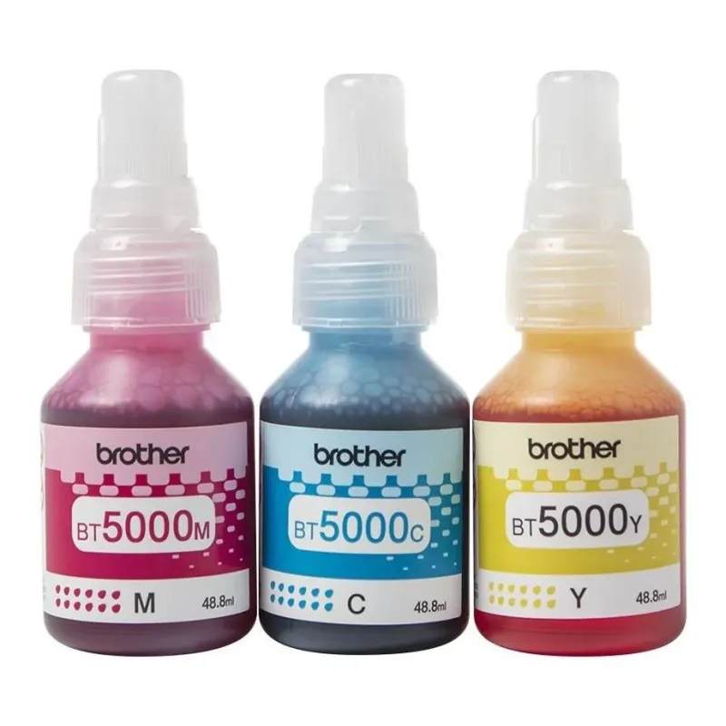 Zestaw tuszy Brother BT5000CLVAL C/M/Y | PartsPC.pl