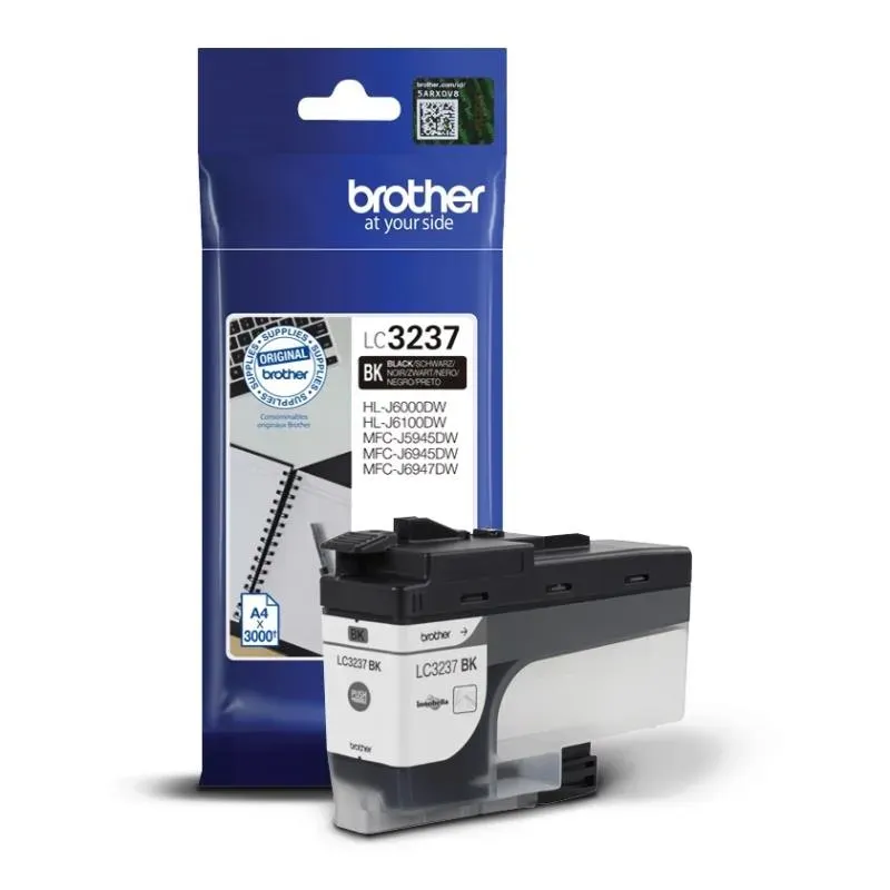 Tusz Brother LC-3237BK Black 3000str. | PartsPC.pl