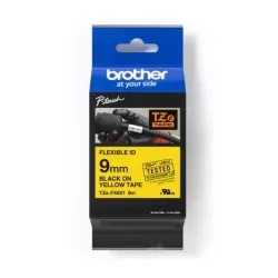 Taśma Brother P-Touch TZe-FX621 9mm x 8m (TZEFX621) - | PartsPC.pl
