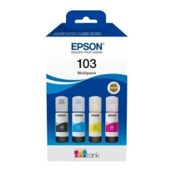 Tusz EPSON 103 EcoTank Multipack 4 kolory (4x65 ml) | PartsPC.pl