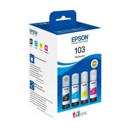 Tusz EPSON 103 EcoTank Multipack 4 kolory (4x65 ml) | PartsPC.pl