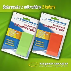 Ściereczka z mikrofibry Esperanza ES109 | PartsPC.pl