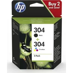 Zestaw Tuszy HP 304 CMYK (3JB05AE) | PartsPC.pl