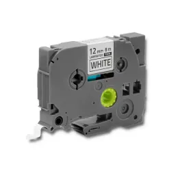 Taśma Qoltec do BROTHER TZe-231 | 12mm x 4m | Biała/ | PartsPC.pl