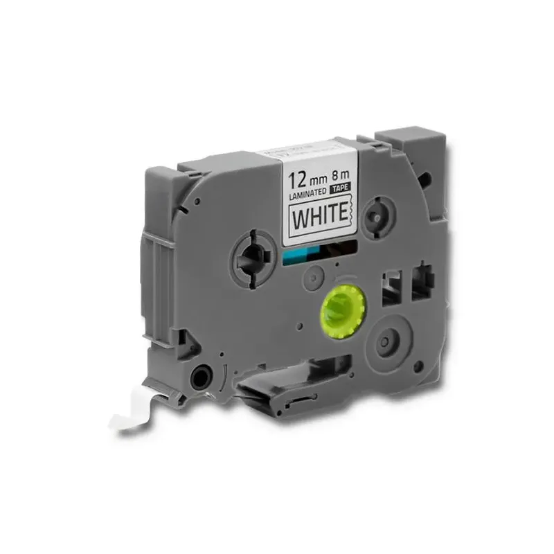 Taśma Qoltec do BROTHER TZe-231 | 12mm x 4m | Biała/ | PartsPC.pl