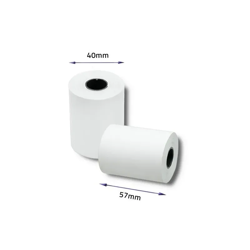 Rolka termiczna Qoltec 57x16 | 55g/m2 | 10szt. | BPA free | PartsPC.pl