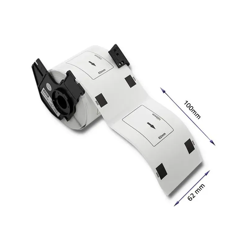 Taśma Qoltec do BROTHER DK-11202 | 62mm x 100mm | 300 | PartsPC.pl