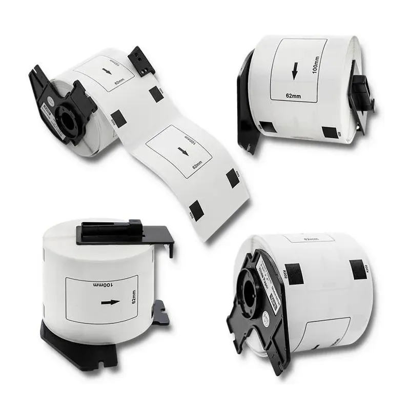 Taśma Qoltec do BROTHER DK-11202 | 62mm x 100mm | 300 | PartsPC.pl