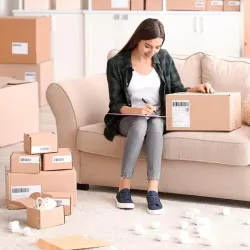 Taśma Qoltec do BROTHER DK-11202 | 62mm x 100mm | 300 | PartsPC.pl