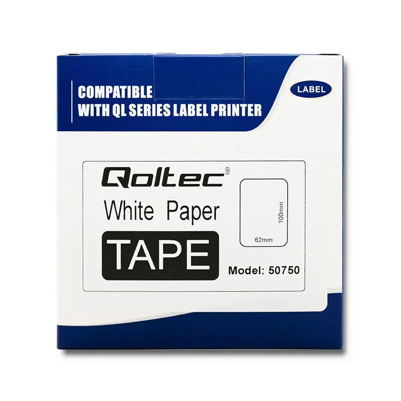 Taśma Qoltec do BROTHER DK-11202 | 62mm x 100mm | 300 | PartsPC.pl