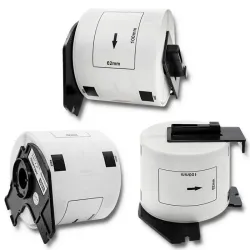 Taśma Qoltec do BROTHER DK-11202 | 62mm x 100mm | 300 | PartsPC.pl