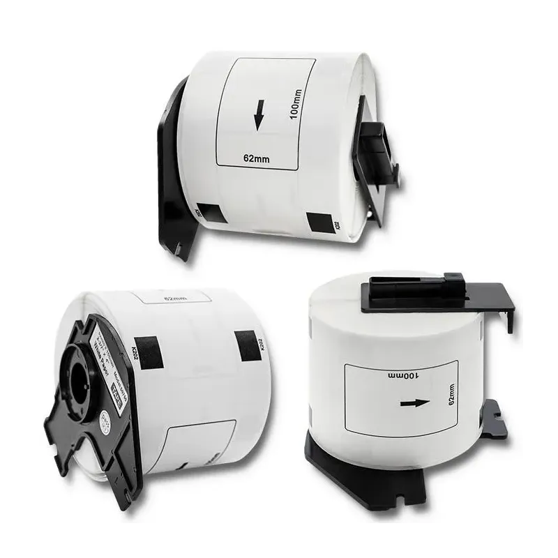 Taśma Qoltec do BROTHER DK-11202 | 62mm x 100mm | 300 | PartsPC.pl