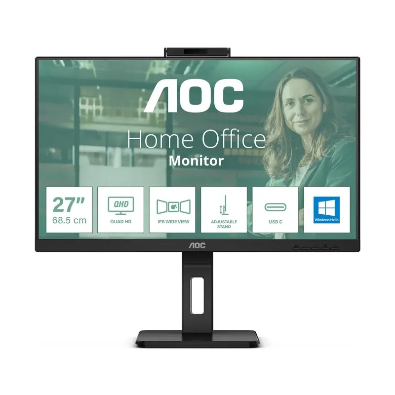 Monitor AOC 23,8" 24P3QW 2xHDMI DP 4xUSB głośniki 2x5W | PartsPC.pl