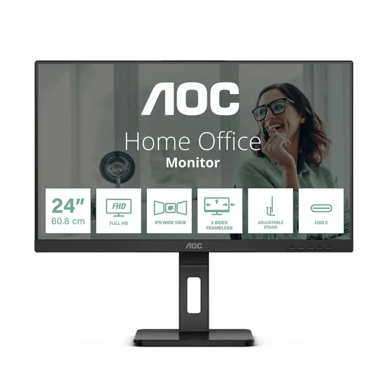 Monitor AOC 23,8" 24P3CV HDMI DP USB-C głośniki 2x2W | PartsPC.pl