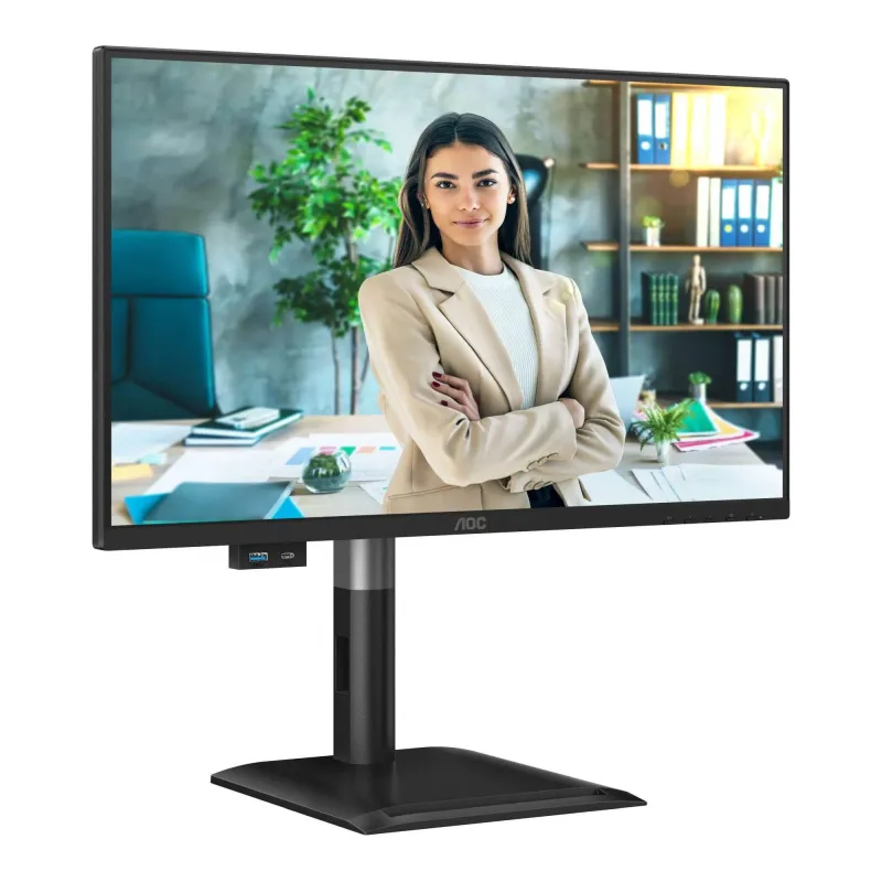 Monitor AOC 23,8" 24P4U IPS FHD 120Hz HDMI DP VGA HUB | PartsPC.pl