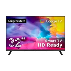 Telewizor Kruger&Matz 32" HD GoogleTV DVB-T2/S2 H.265 | PartsPC.pl