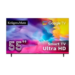 Telewizor Kruger&Matz 55" UHD Google TV 5.0 | PartsPC.pl