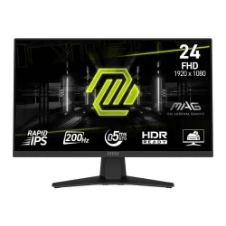 Monitor MSI 23,8" MAG 244F Rapid IPS FHD 200Hz HDMI DP | PartsPC.pl