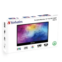 Monitor przenośny Verbatim 14" PM-14 Portable HDMI USB | PartsPC.pl
