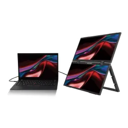 Monitor przenośny Verbatim Dual Monitor Essentials 15,6" | PartsPC.pl