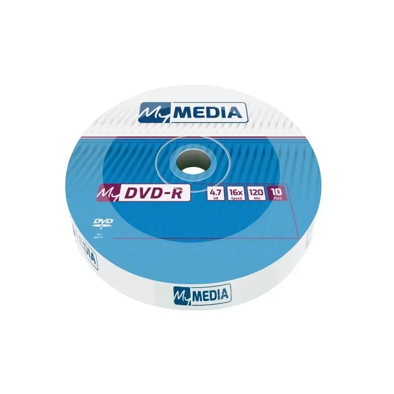 Płyty DVD-R MyMedia 16x 4.7GB Wrap (Spindle 10) | PartsPC.pl