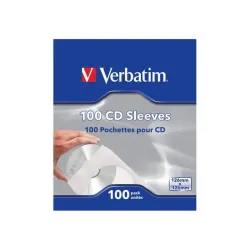Koperty papierowe na CD DVD Verbatim z okienkiem 100 | PartsPC.pl
