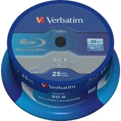 Płyty BD-R Verbatim 25 GB SL Datalife Cake 25 | PartsPC.pl