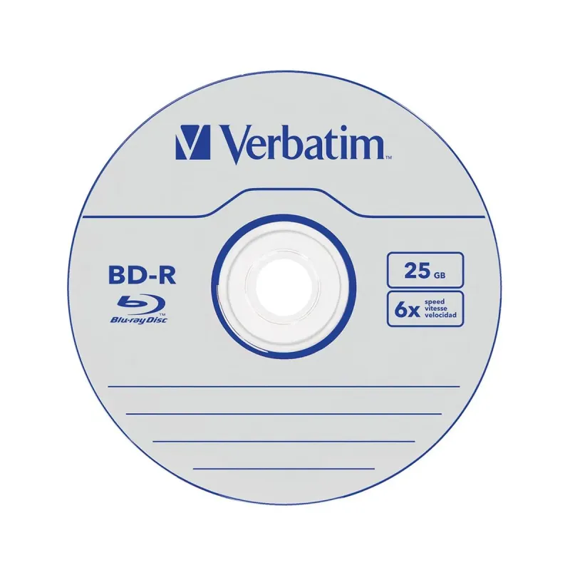 Płyty BD-R Verbatim Datalife 25GB 6x (Jewel Case 5) | PartsPC.pl
