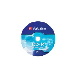 Płyty CD-R Verbatim 700MB Extra Protection Wrap (10 | PartsPC.pl