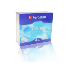 Płyty CD-R Verbatim 700MB Extra Protection (10 Slim) | PartsPC.pl