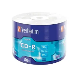 Płyty CD-R Verbatim 700MB Extra Protection Wrap (50 | PartsPC.pl