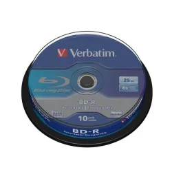Płyty BD-R Verbatim 25GB X6 (Cake 10) | PartsPC.pl