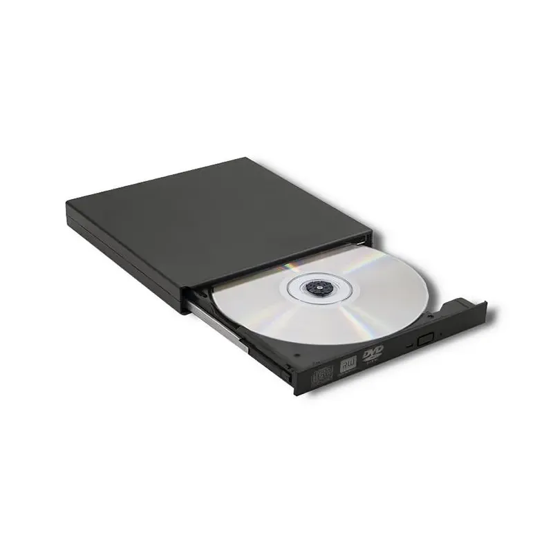 Nagrywarka Qoltec DVD-RW zewnętrzna | USB2.0 | czarna | PartsPC.pl