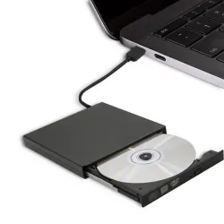 Nagrywarka Qoltec DVD-RW zewnętrzna | USB2.0 | czarna | PartsPC.pl