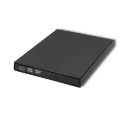 Nagrywarka Qoltec DVD-RW zewnętrzna | USB2.0 | czarna | PartsPC.pl