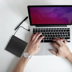 Nagrywarka Qoltec DVD-RW zewnętrzna | USB3.0 | czarna | PartsPC.pl