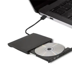Nagrywarka Qoltec DVD-RW zewnętrzna | USB3.0 | czarna | PartsPC.pl
