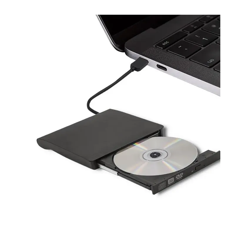 Nagrywarka Qoltec DVD-RW zewnętrzna | USB3.0 | czarna | PartsPC.pl