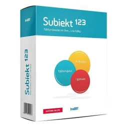 Oprogramowanie InsERT - Subiekt 123 pakiet podstawowy - | PartsPC.pl