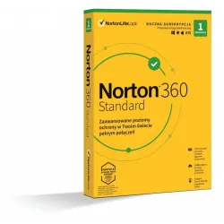 Oprogramowanie NORTON 360 STANDARD 10GB PL 1 użytkownik, | PartsPC.pl