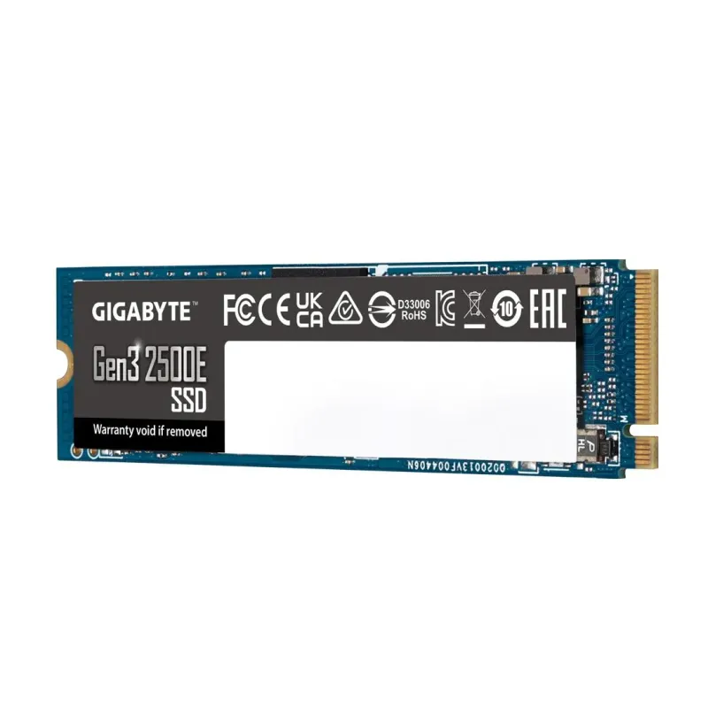Dysk SSD Gigabyte Gen3 2500E 1TB M.2 2280 NVMe PCIe 3.0 | PartsPC.pl