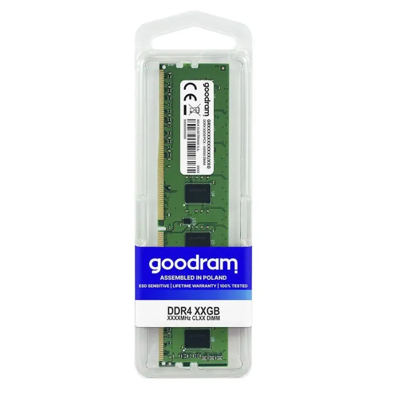 Pamięć DDR4 GOODRAM 16GB 3200MHz CL22 1,2V 2048x8 | PartsPC.pl