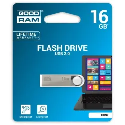Pendrive GOODRAM 16GB UUN2 USB 2.0 Silver | PartsPC.pl
