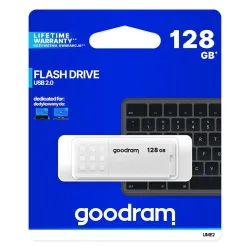 Pendrive GOODRAM UME2 128GB USB 2.0 White | PartsPC.pl