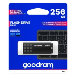 Pendrive GOODRAM 256GB UME3 USB 3.2 Gen 1 Black | PartsPC.pl